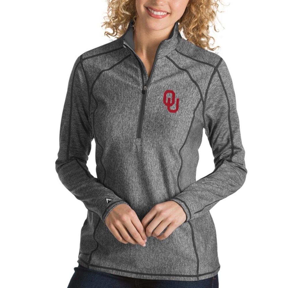 OU Antigua zip up pullover
